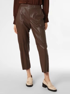 Zdjęcie produktu MAX&Co. Spodnie Kobiety Sztuczna skóra brązowy jednolity,
