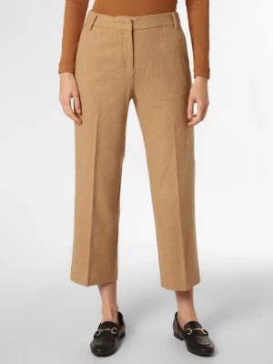Zdjęcie produktu MAX&Co. Spodnie Kobiety Sztuczne włókno beżowy|brązowy jednolity,