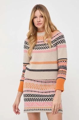 Zdjęcie produktu MAX&Co. sweter z domieszką wełny damski kolor beżowy ciepły