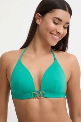 Zdjęcie produktu Max Mara Beachwear biustonosz kąpielowy kolor zielony lekko usztywniona miseczka 2416821109600