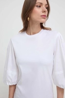 Zdjęcie produktu Max Mara Leisure bluzka damska kolor biały gładka 2416941048600