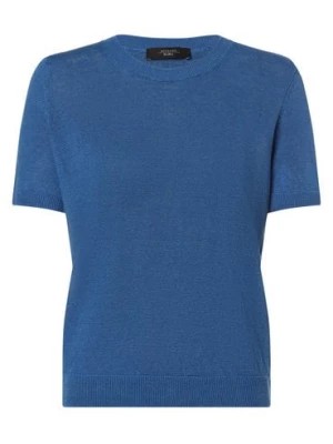 Zdjęcie produktu Max Mara Weekend Damska koszula lniana - Pancone Kobiety len niebieski jednolity,