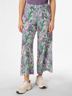 Zdjęcie produktu Max Mara Weekend Jedwabne spodnie Kobiety zielony|lila|wielokolorowy wzorzysty,