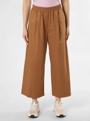 Zdjęcie produktu Max Mara Weekend Spodnie - Placido Kobiety Bawełna brązowy jednolity,