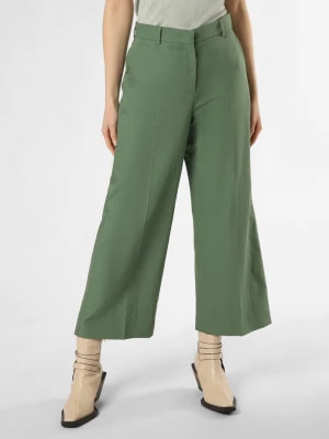 Zdjęcie produktu Max Mara Weekend Spodnie z zawartością lnu - Zircone Kobiety Bawełna zielony jednolity,