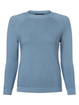 Zdjęcie produktu Max Mara Weekend Sweter damski Kobiety Bawełna niebieski jednolity,