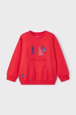 Zdjęcie produktu Mayoral bluza dziecięca kolor czerwony z aplikacją