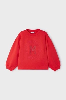Zdjęcie produktu Mayoral bluza dziecięca kolor fioletowy z aplikacją