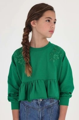 Zdjęcie produktu Mayoral bluza dziecięca kolor zielony z nadrukiem