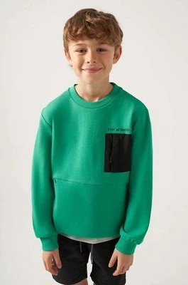 Zdjęcie produktu Mayoral bluza dziecięca kolor zielony z nadrukiem