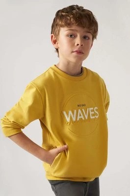 Zdjęcie produktu Mayoral bluza dziecięca kolor żółty z nadrukiem