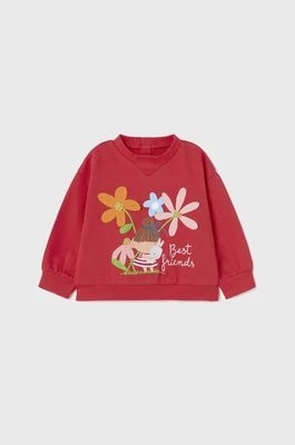 Zdjęcie produktu Mayoral bluza niemowlęca kolor różowy z nadrukiem