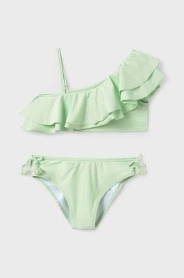 Zdjęcie produktu Mayoral dwuczęściowy strój kąpielowy dziecięcy kolor zielony