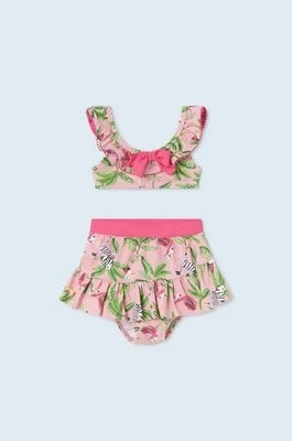 Zdjęcie produktu Mayoral dwuczęściowy strój kąpielowy niemowlęcy kolor różowy