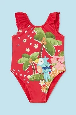 Zdjęcie produktu Mayoral jednoczęściowy strój kąpielowy niemowlęcy kolor fioletowy