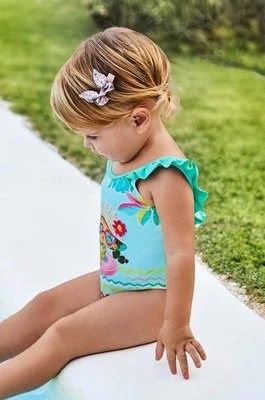 Zdjęcie produktu Mayoral jednoczęściowy strój kąpielowy niemowlęcy kolor zielony