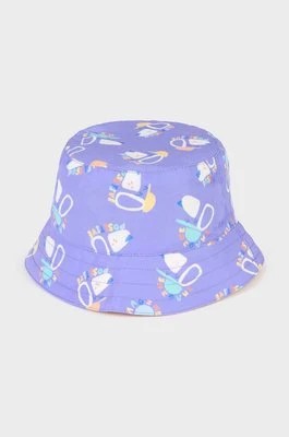 Zdjęcie produktu Mayoral kapelusz dwustronny dziecięcy kolor fioletowy
