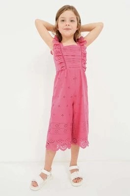 Zdjęcie produktu Mayoral kombinezon bawełniany dziecięcy kolor różowy bawełniany