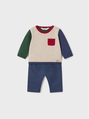 Zdjęcie produktu Mayoral Komplet sweter i spodnie materiałowe 2.521 Kolorowy Regular Fit