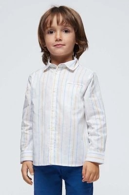 Zdjęcie produktu Mayoral koszula bawełniana dziecięca kolor biały