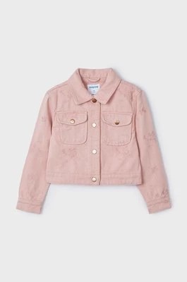 Zdjęcie produktu Mayoral kurtka bawełniana dziecięca kolor różowy