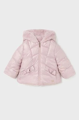 Zdjęcie produktu Mayoral kurtka dwustronna niemowlęca kolor różowy