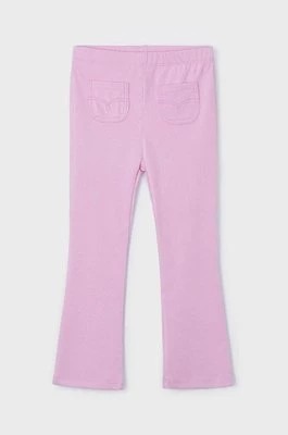 Zdjęcie produktu Mayoral legginsy dziecięce kolor fioletowy gładkie