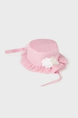 Zdjęcie produktu Mayoral Newborn kapelusz dziecięcy kolor różowy