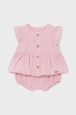 Zdjęcie produktu Mayoral Newborn komplet bawełniany niemowlęcy kolor różowy
