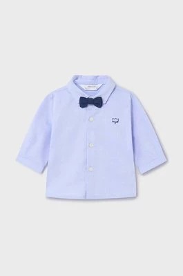 Zdjęcie produktu Mayoral Newborn koszula bawełniana niemowlęca kolor niebieski