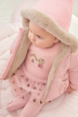 Zdjęcie produktu Mayoral Newborn kurtka dwustronna niemowlęca kolor różowy