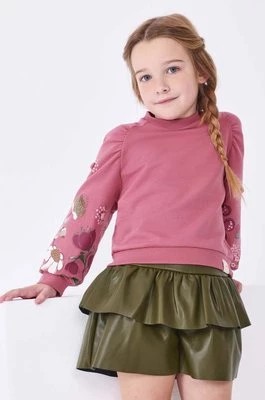 Zdjęcie produktu Mayoral spódnica dziecięca kolor zielony mini rozkloszowana