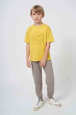 Zdjęcie produktu Mayoral spodnie dresowe dziecięce kolor zielony melanżowe
