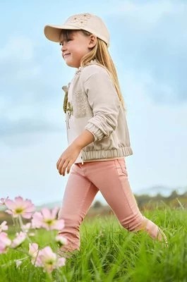 Zdjęcie produktu Mayoral spodnie dziecięce kolor różowy gładkie