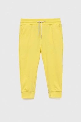 Zdjęcie produktu Mayoral spodnie dziecięce kolor żółty gładkie