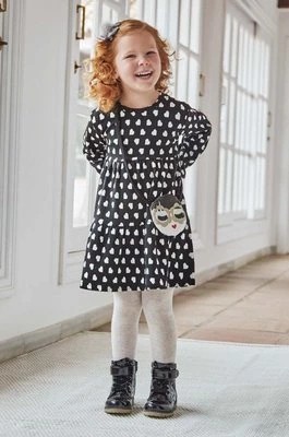 Zdjęcie produktu Mayoral sukienka dziecięca kolor czarny mini oversize
