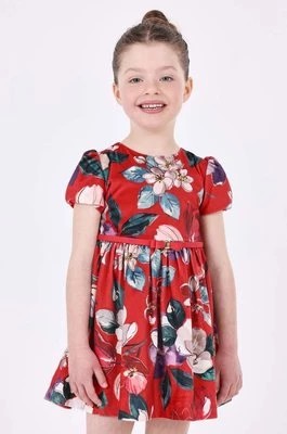 Zdjęcie produktu Mayoral sukienka dziecięca kolor czerwony mini rozkloszowana