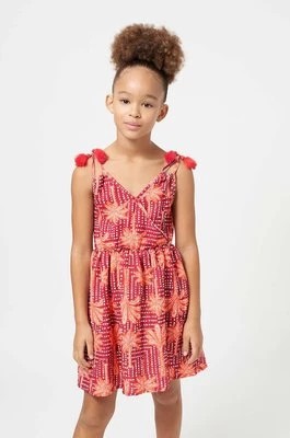Zdjęcie produktu Mayoral sukienka dziecięca kolor pomarańczowy mini rozkloszowana