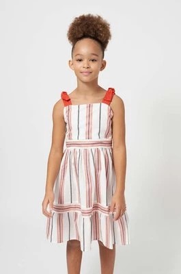 Zdjęcie produktu Mayoral sukienka dziecięca kolor pomarańczowy mini rozkloszowana