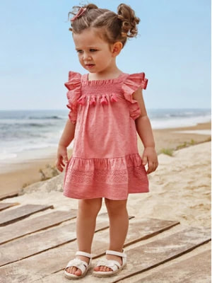 Zdjęcie produktu Mayoral Sukienka letnia 1966 Różowy Regular Fit