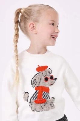 Zdjęcie produktu Mayoral sweter dziecięcy kolor beżowy
