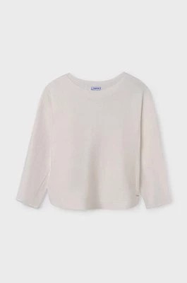 Zdjęcie produktu Mayoral sweter dziecięcy kolor beżowy lekki