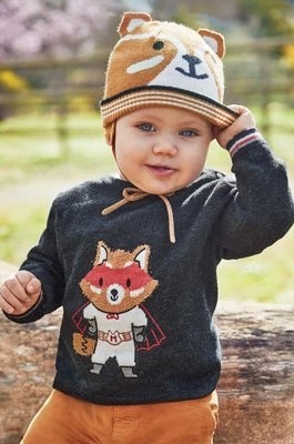 Zdjęcie produktu Mayoral sweter z domieszką wełny dziecięcy kolor granatowy