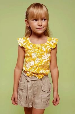 Zdjęcie produktu Mayoral szorty dziecięce kolor beżowy gładkie