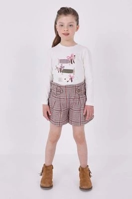 Zdjęcie produktu Mayoral szorty dziecięce kolor fioletowy wzorzyste
