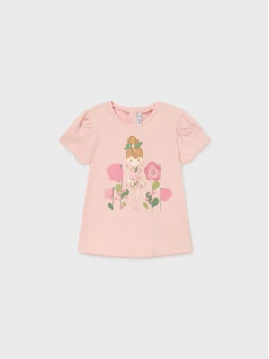 Zdjęcie produktu Mayoral T-Shirt 1005 Różowy Regular Fit