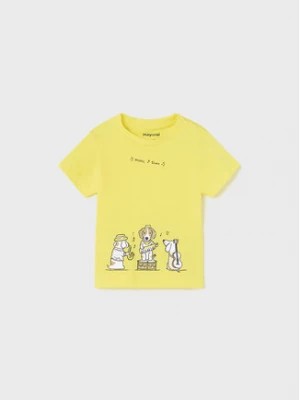 Zdjęcie produktu Mayoral T-Shirt 1017 Żółty Regular Fit