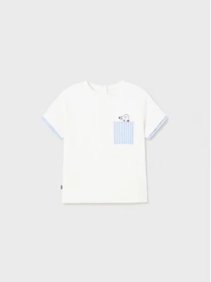Zdjęcie produktu Mayoral T-Shirt 1018 Biały Regular Fit