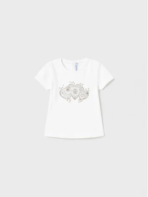 Zdjęcie produktu Mayoral T-Shirt 105 Biały Regular Fit