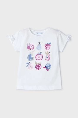 Zdjęcie produktu Mayoral t-shirt bawełniany dziecięcy kolor fioletowy